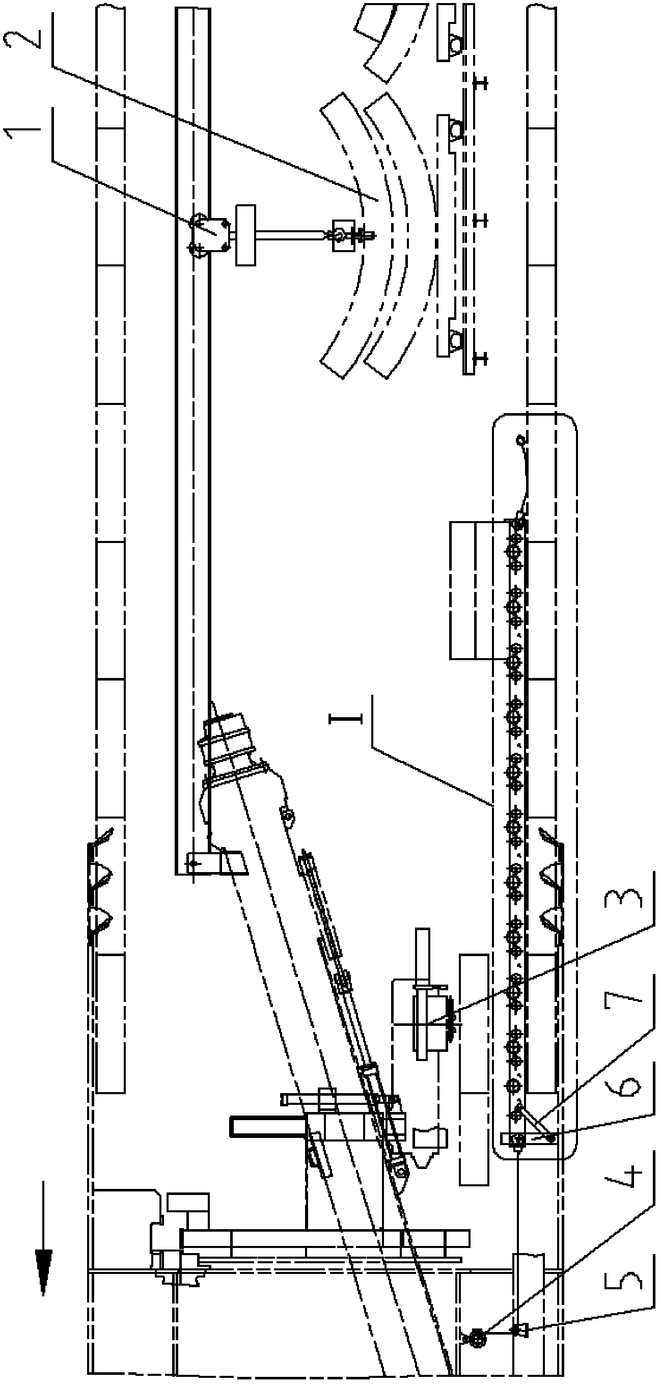 Segment transportation device and operation method for shield tunneling with tunnel diameter less than six meters