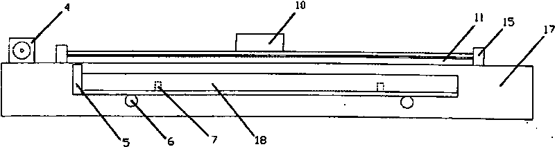 Multi-scale automatic detection system and method for profile errors of T-shaped guide rail