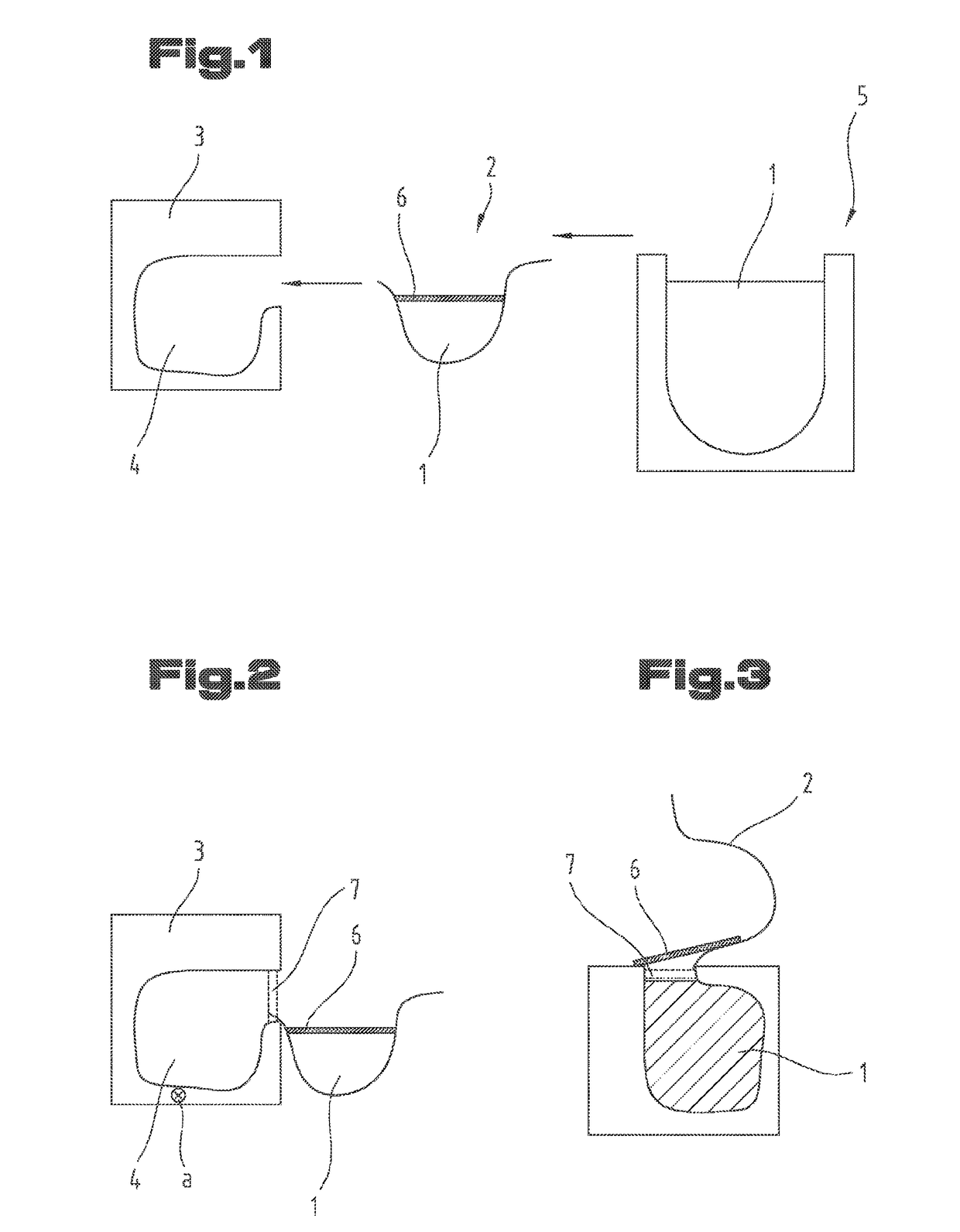 Method for casting a cast part