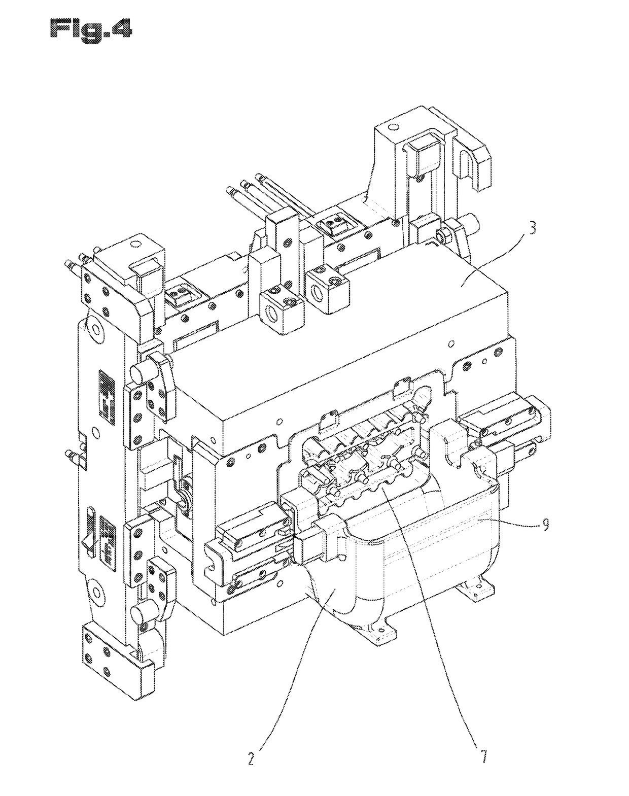 Method for casting a cast part