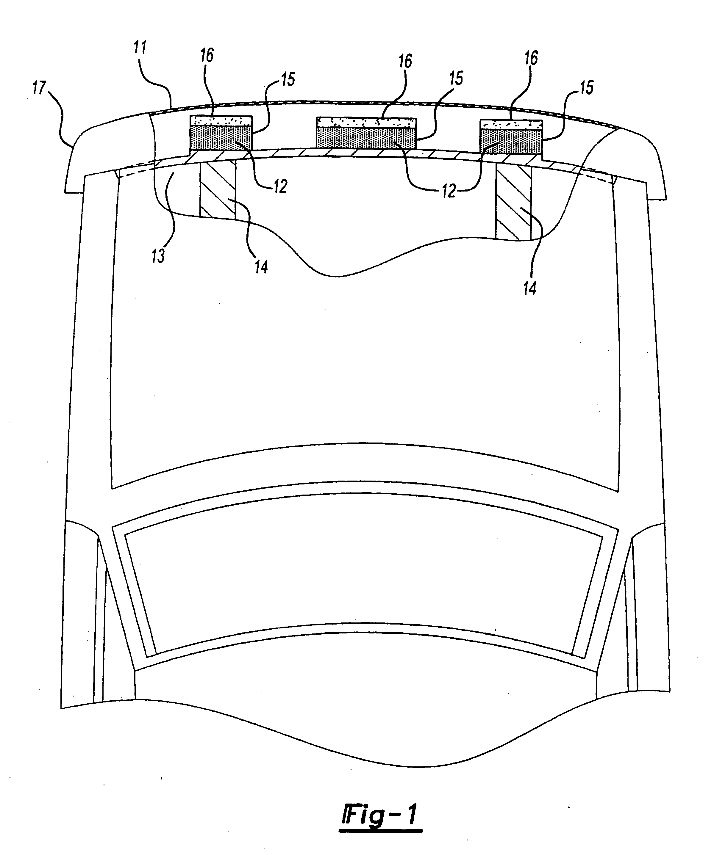 Composite foam structure having an isotropic strength region and anisotropic strength region