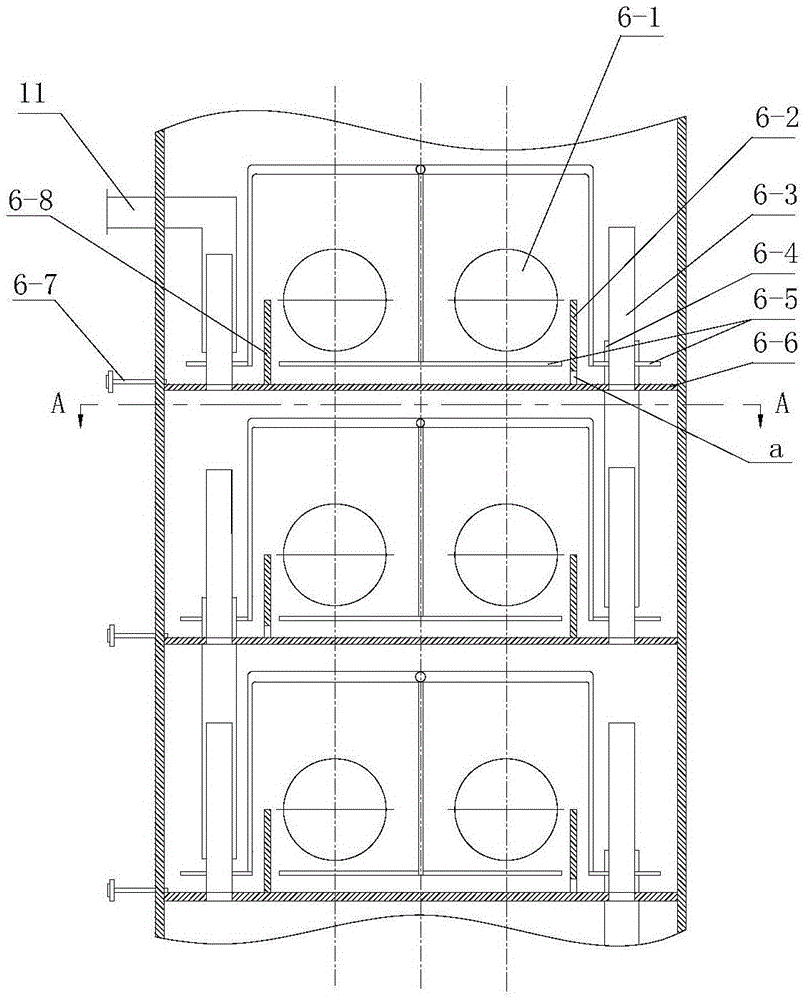 Biodiesel continuous esterification reaction tower