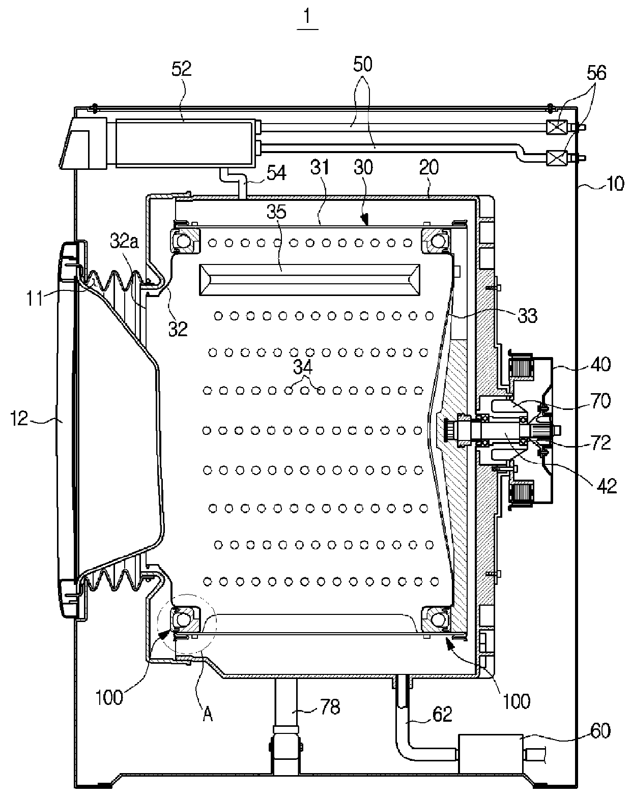 Balancer of washing machine