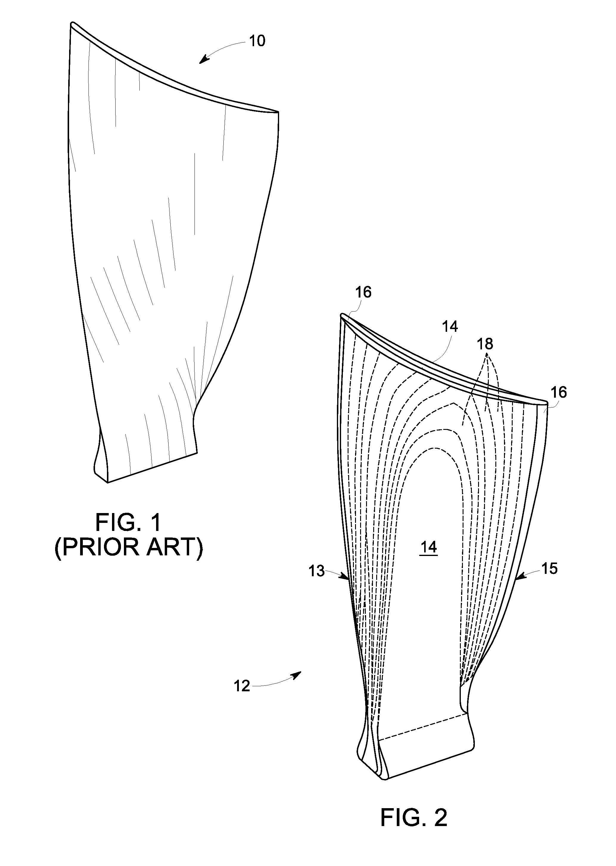 Composite airfoil structures