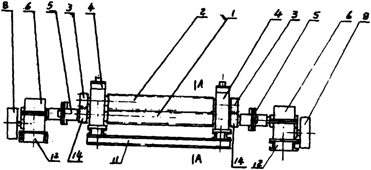 Rolling mill structure