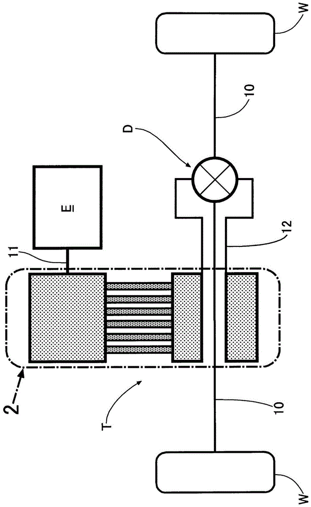 Vehicle power transmission device