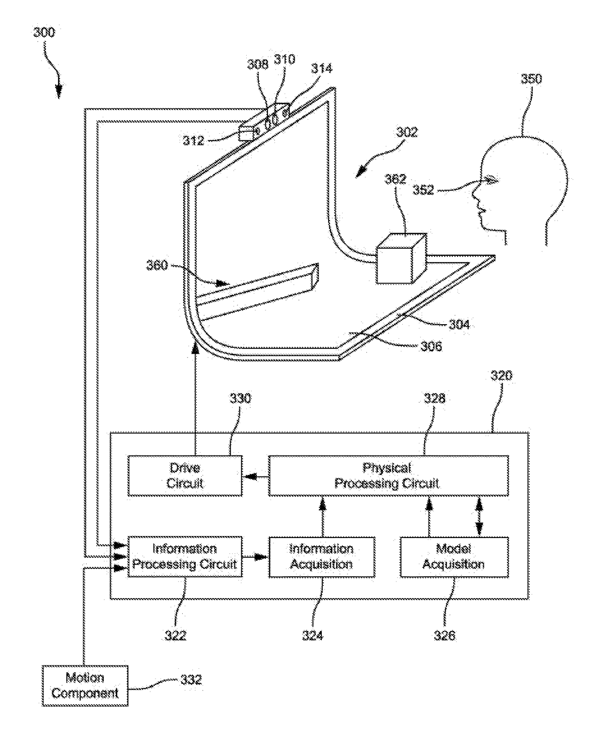 Flexible display device and computer with sensors and control approaches