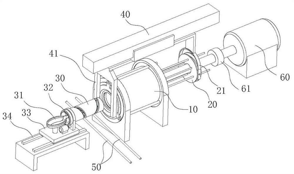 Centrifugal casting runner and centrifugal casting system