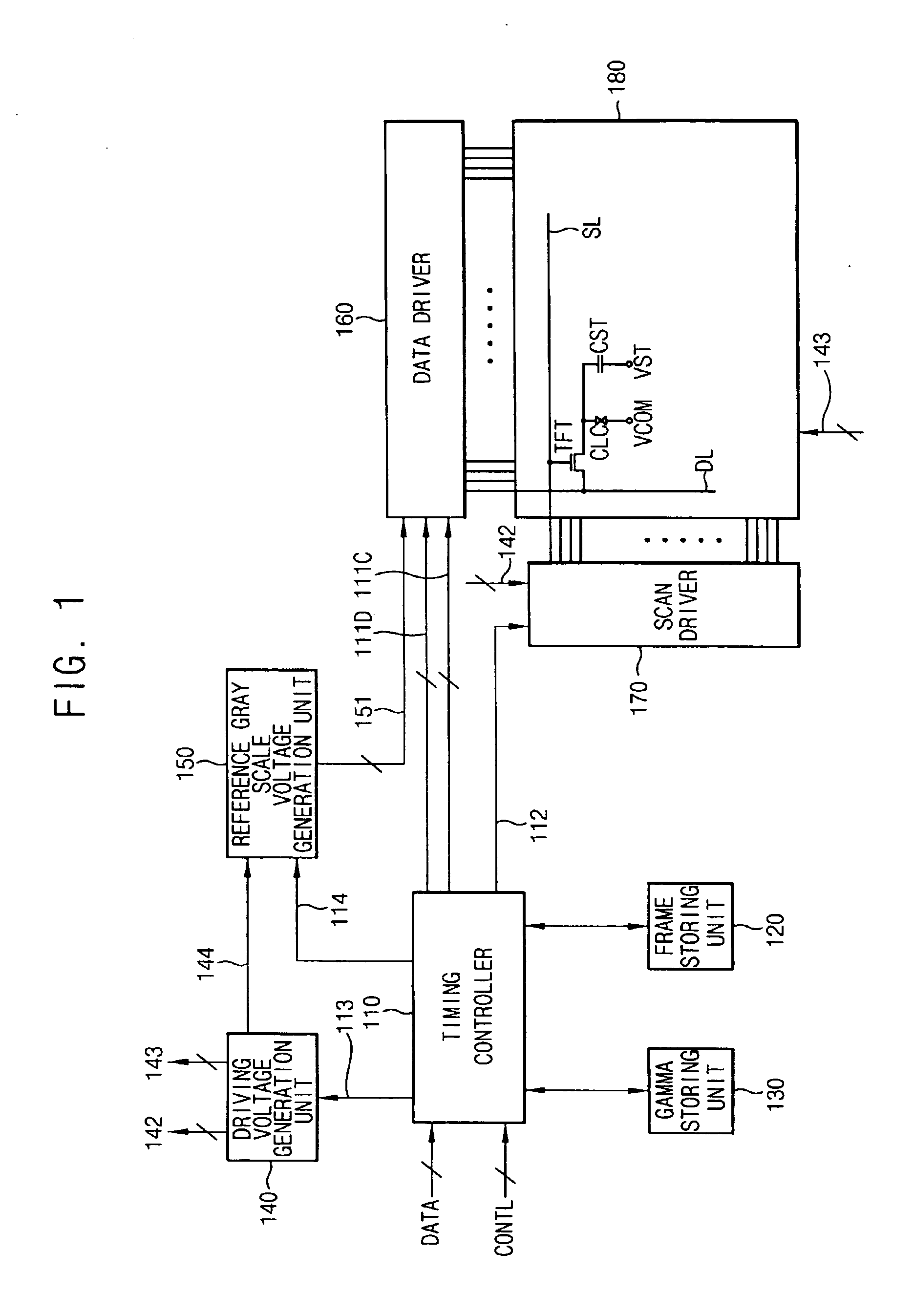 Display device, apparatus for driving the same and method of driving the same