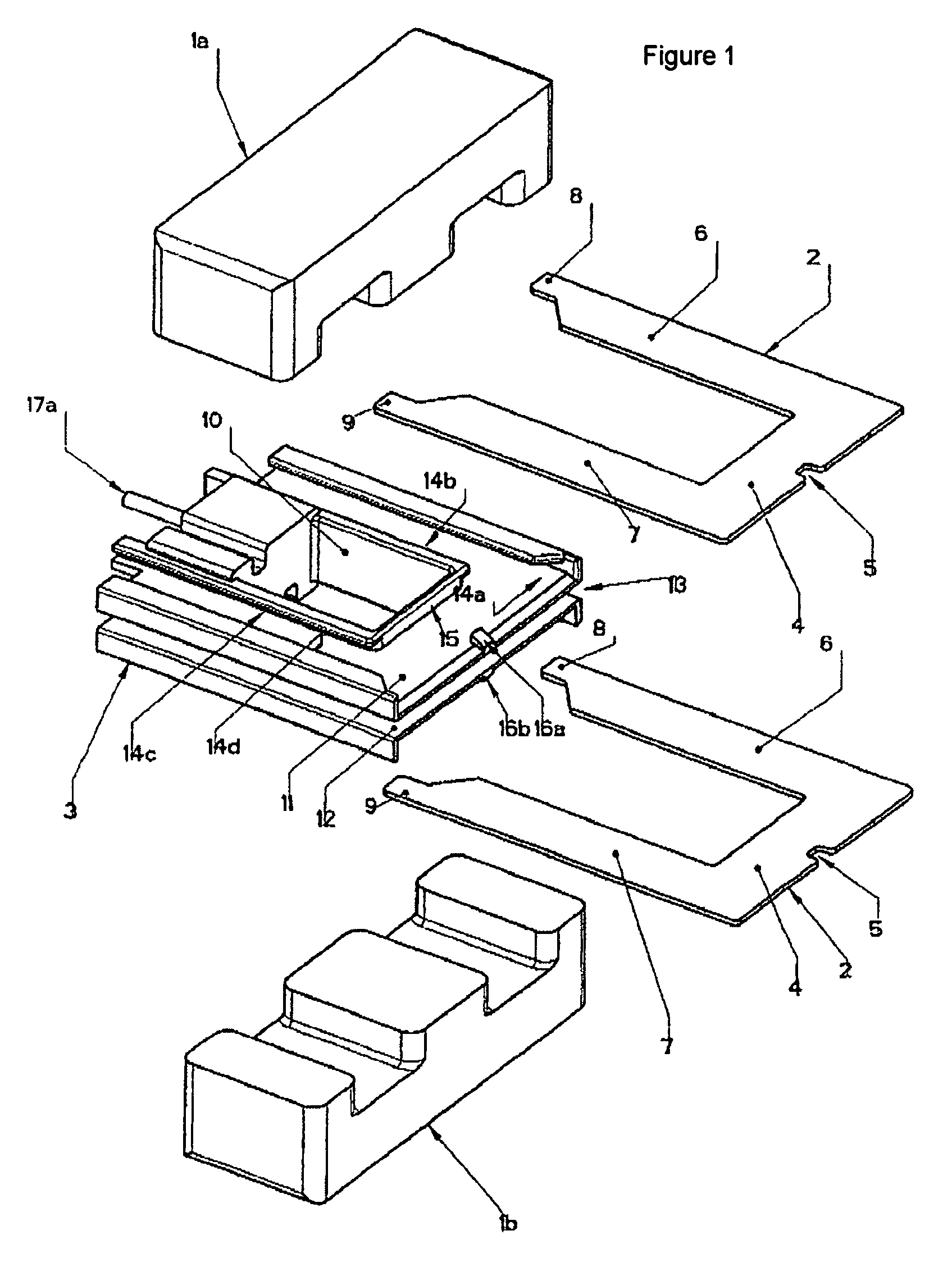 Planar transformer comprising plug-in secondary windings