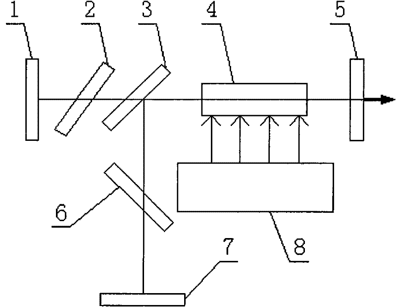 Cross-polarization dual laser