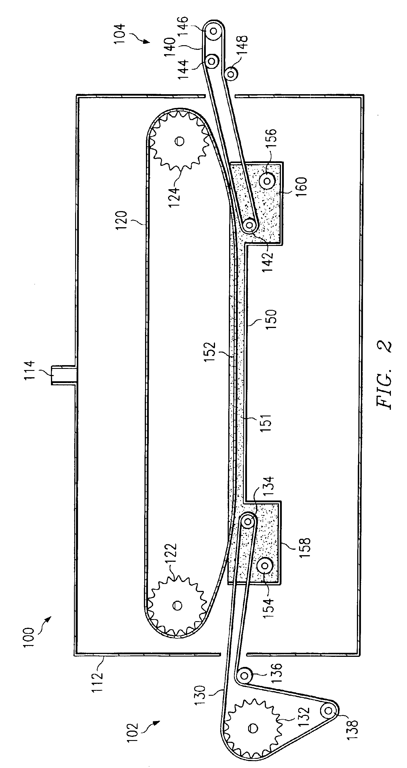 Single mold form fryer with enhanced product control