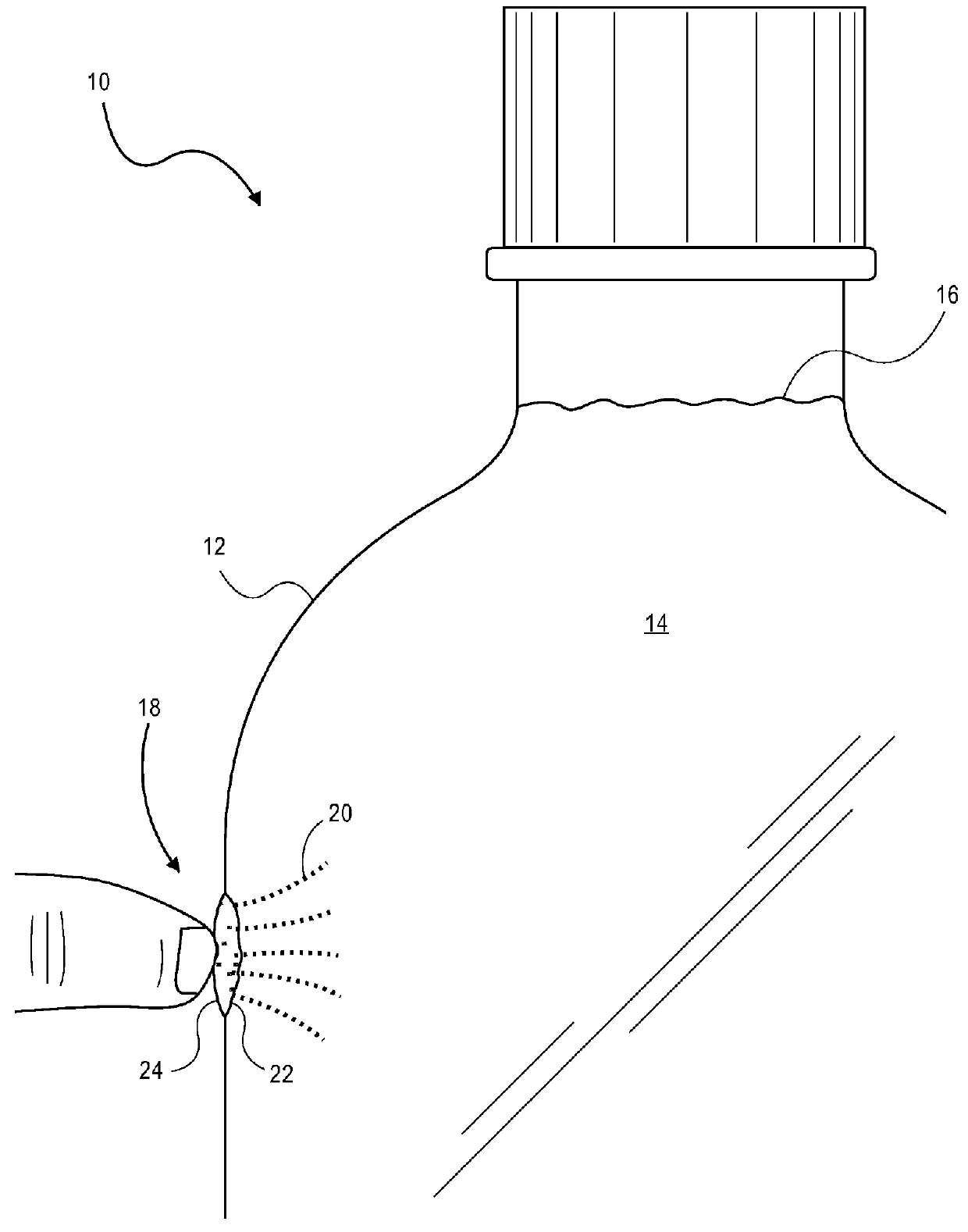 Disposable plastic bottle having one or more receptacles for storing and discharging additives into beverages and method for fabricating the same