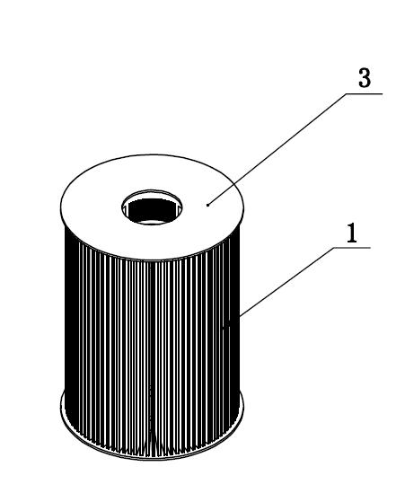 Automobile filter element