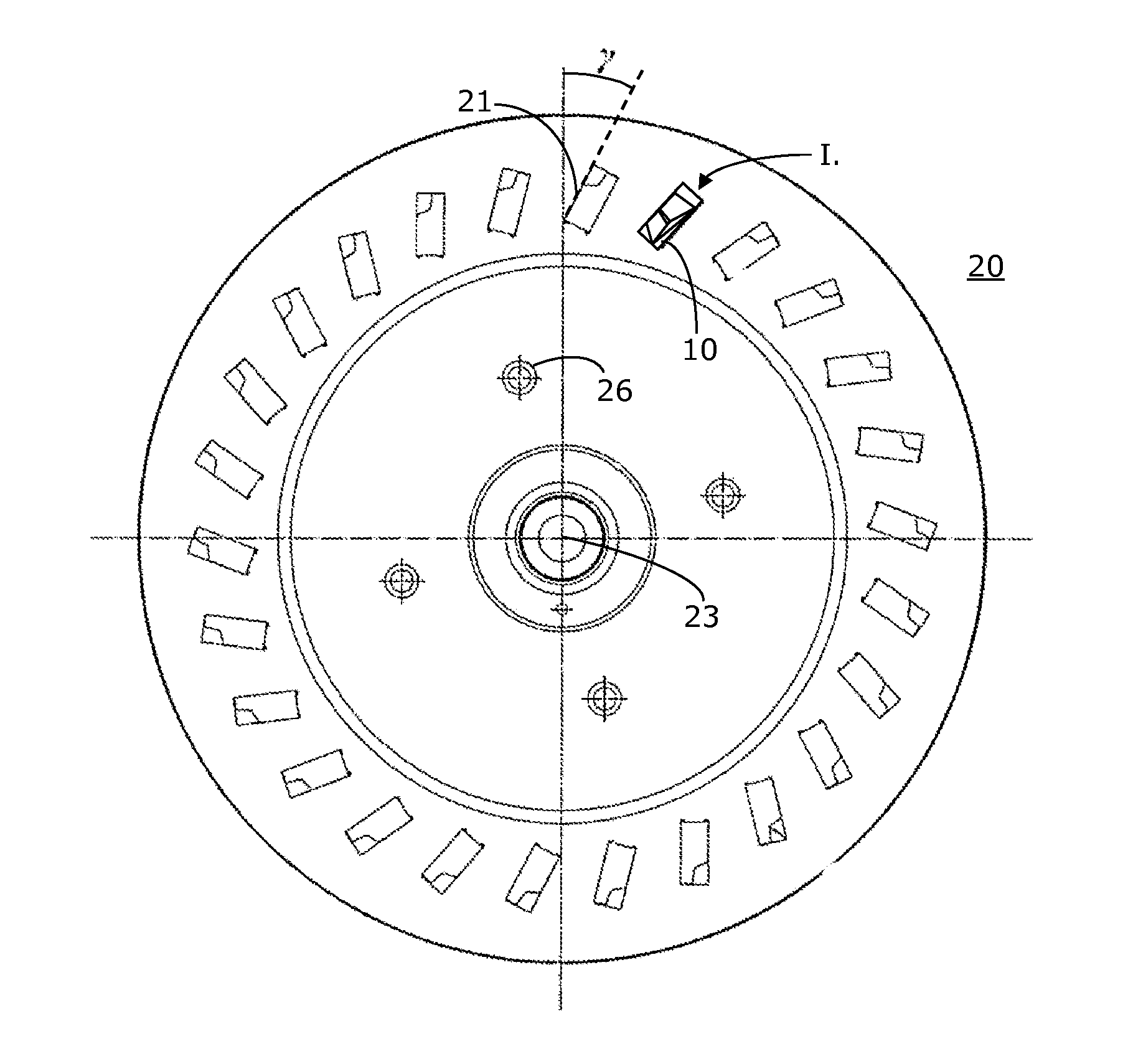 Method and System for Milling a Bevel Gear Tooth System in a Continuous Milling Process
