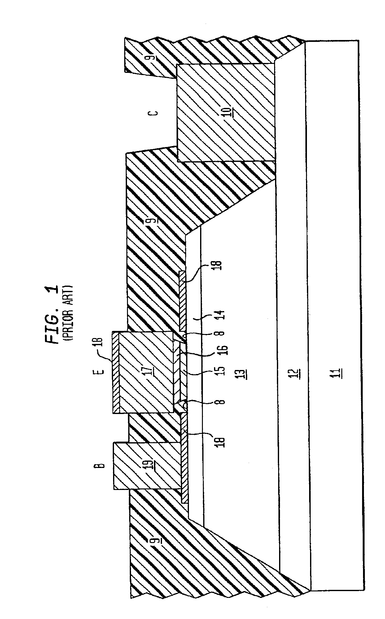 Method and apparatus for a self-aligned heterojunction bipolar transistor using dielectric assisted metal liftoff process