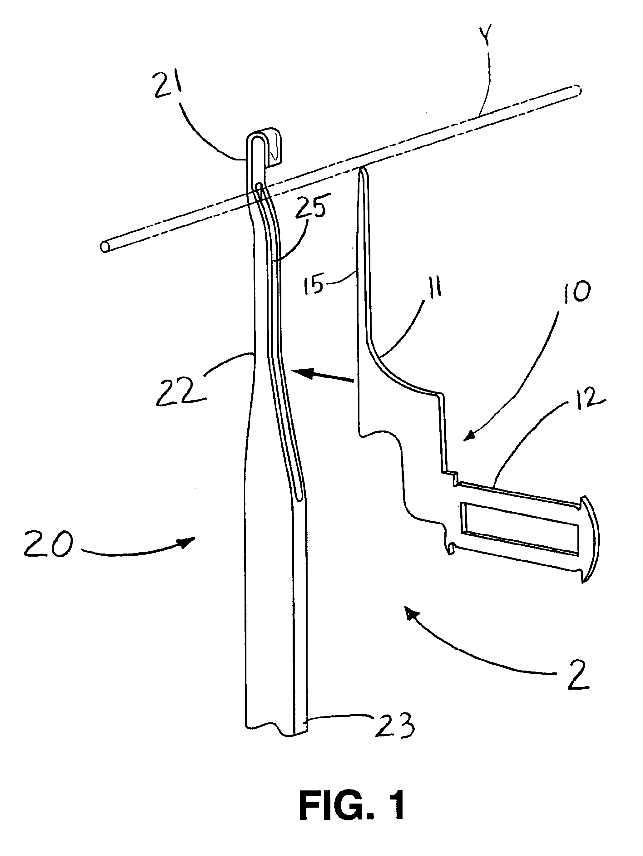 Closing element assembly for compound needles used in knitting machines