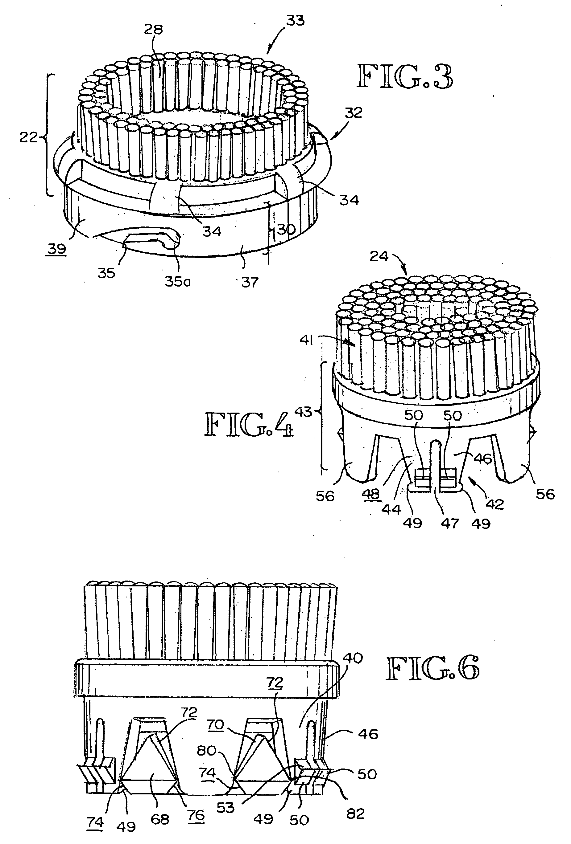 Oscillating brushhead attachment system for a personal care appliance