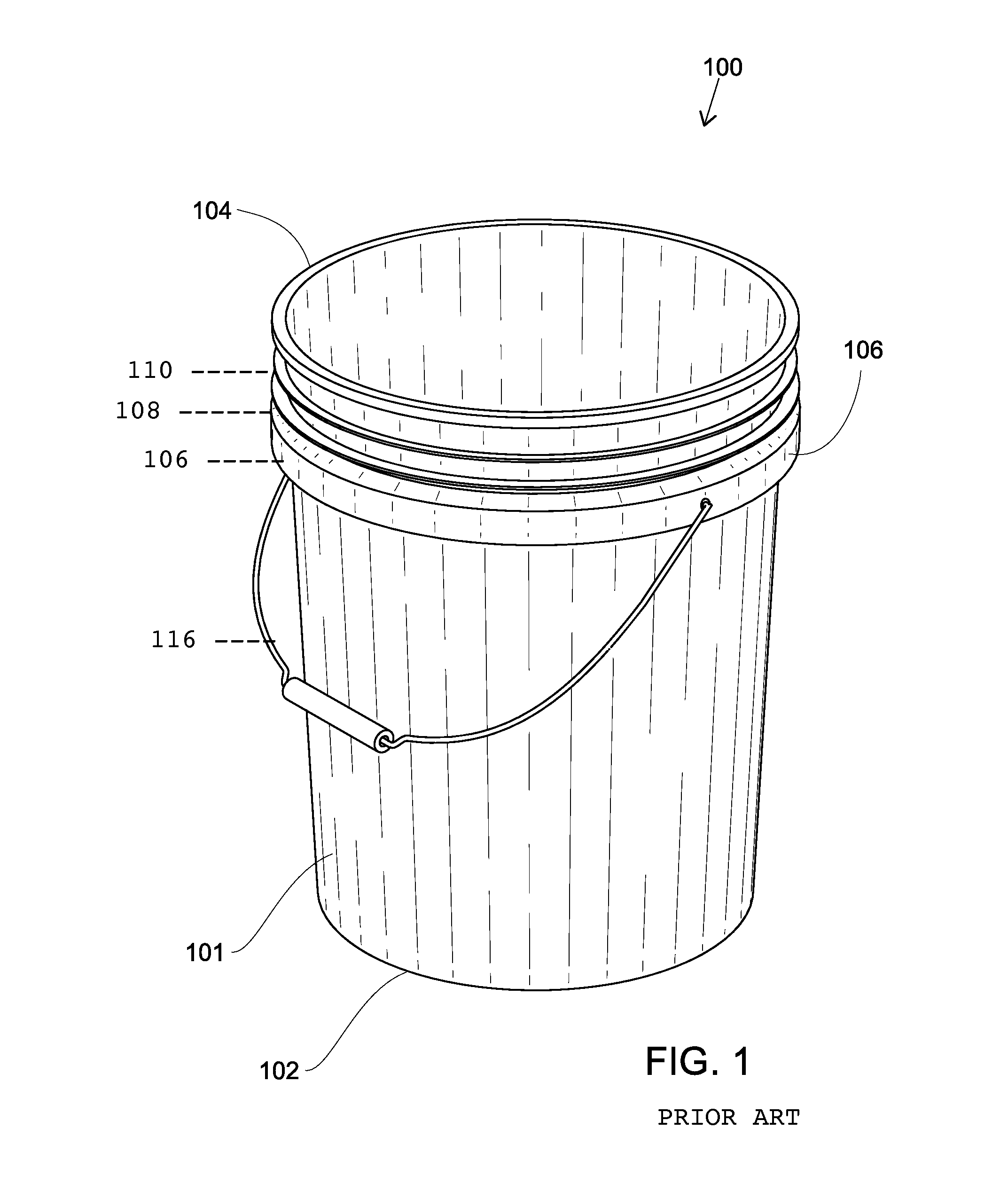 Selectively attachable bucket handle