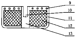 Winding-reducing and partial load-reducing device for washing machine with adjustable diameter and buoyancy for easy storage