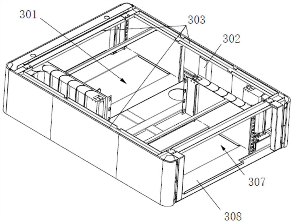 Integrated teacher's desk