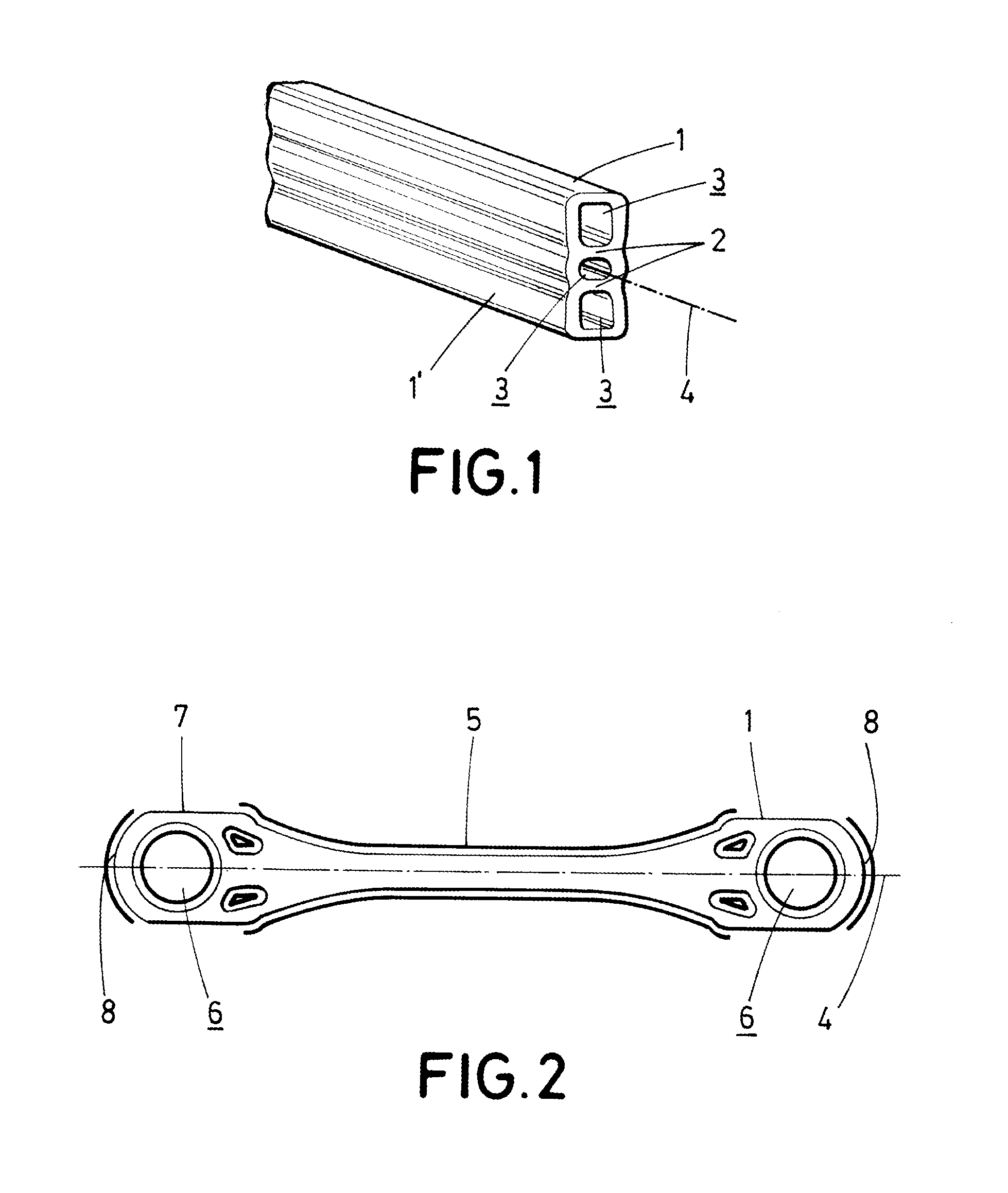 Method for obtaining an arm for multi-link suspensions of automotive vehicles and a suspension arm