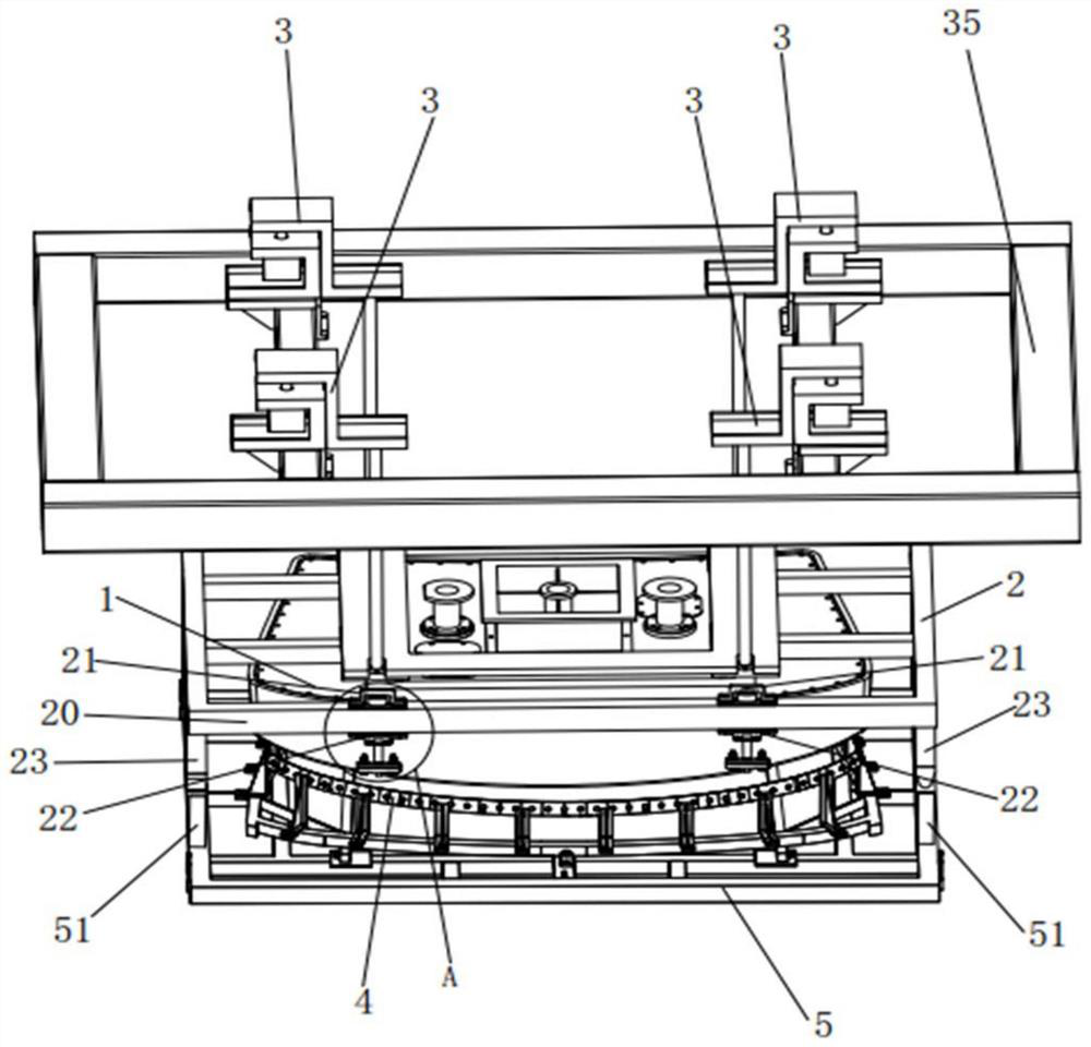 Automobile glass forming die and production method thereof