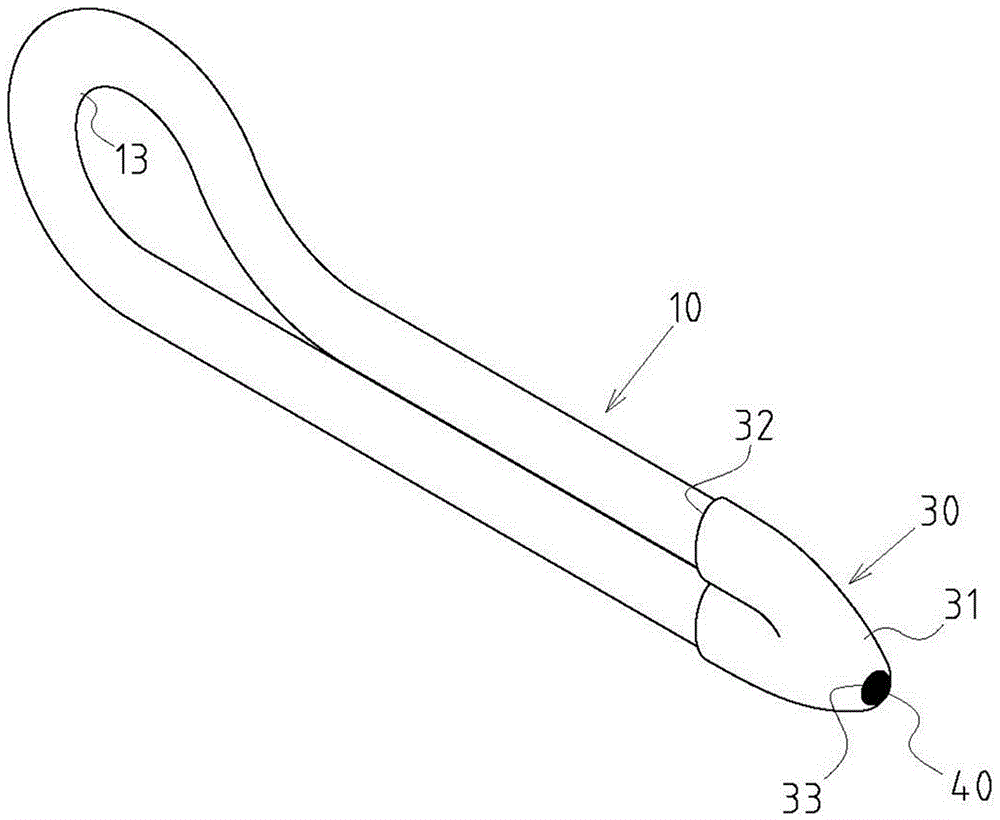 Parallel combining connecting part end cover closing structure of loop type heat pipe