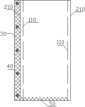 Large-volume lining model pouring device for tunnel model test and method of large-volume lining model pouring device
