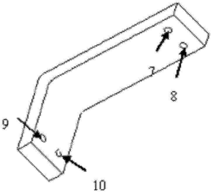 Wearable exoskeleton mechanism for detecting movement information of hip joints of human lower limbs