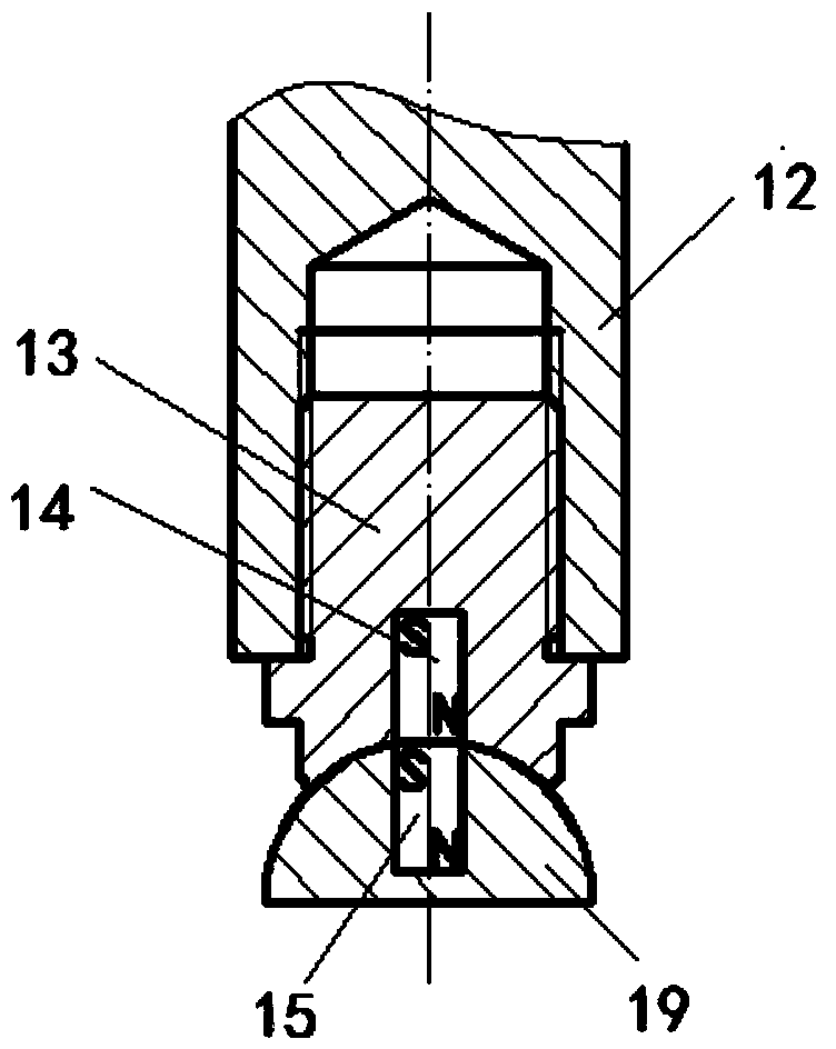 Flexible multi-point forming device for plates