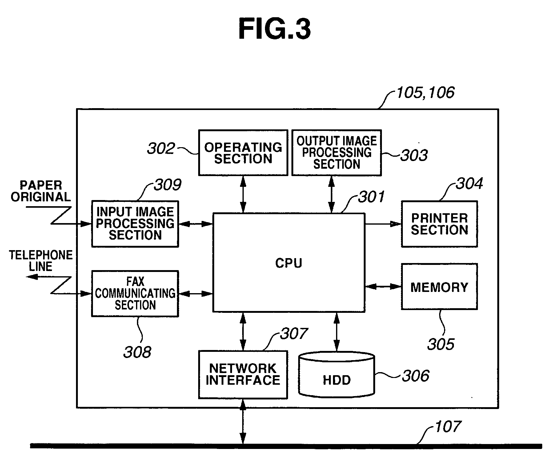 Image processing apparatus and method for transmitting encrypted data