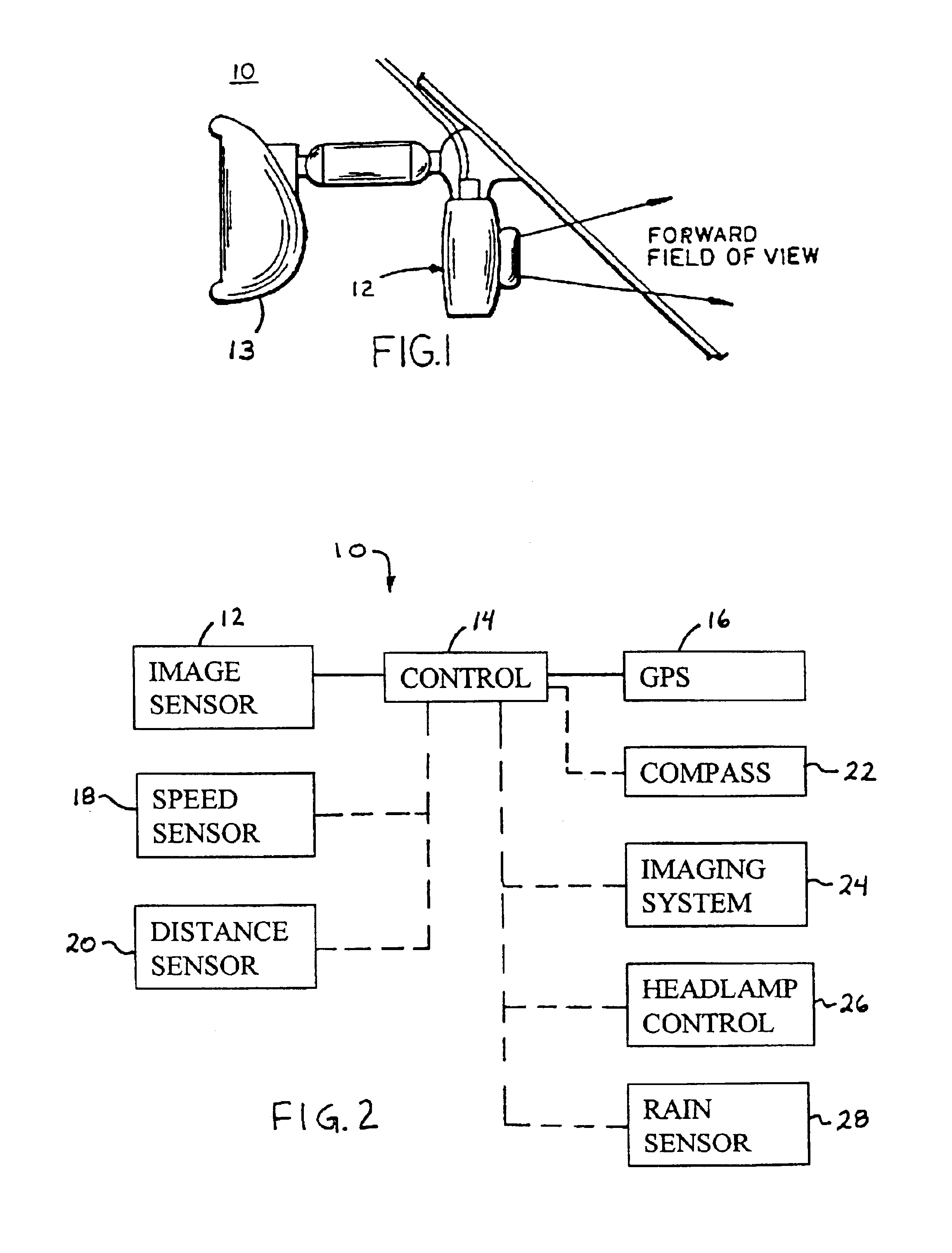 Imaging system for vehicle
