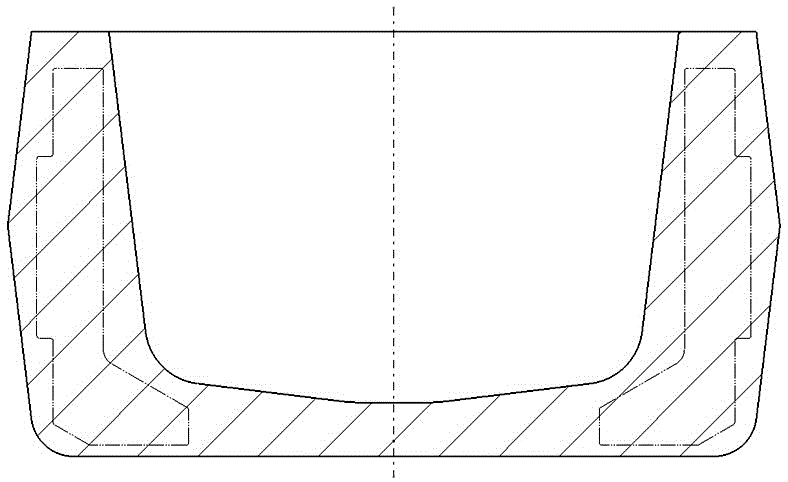 A kind of forging mold and forging method