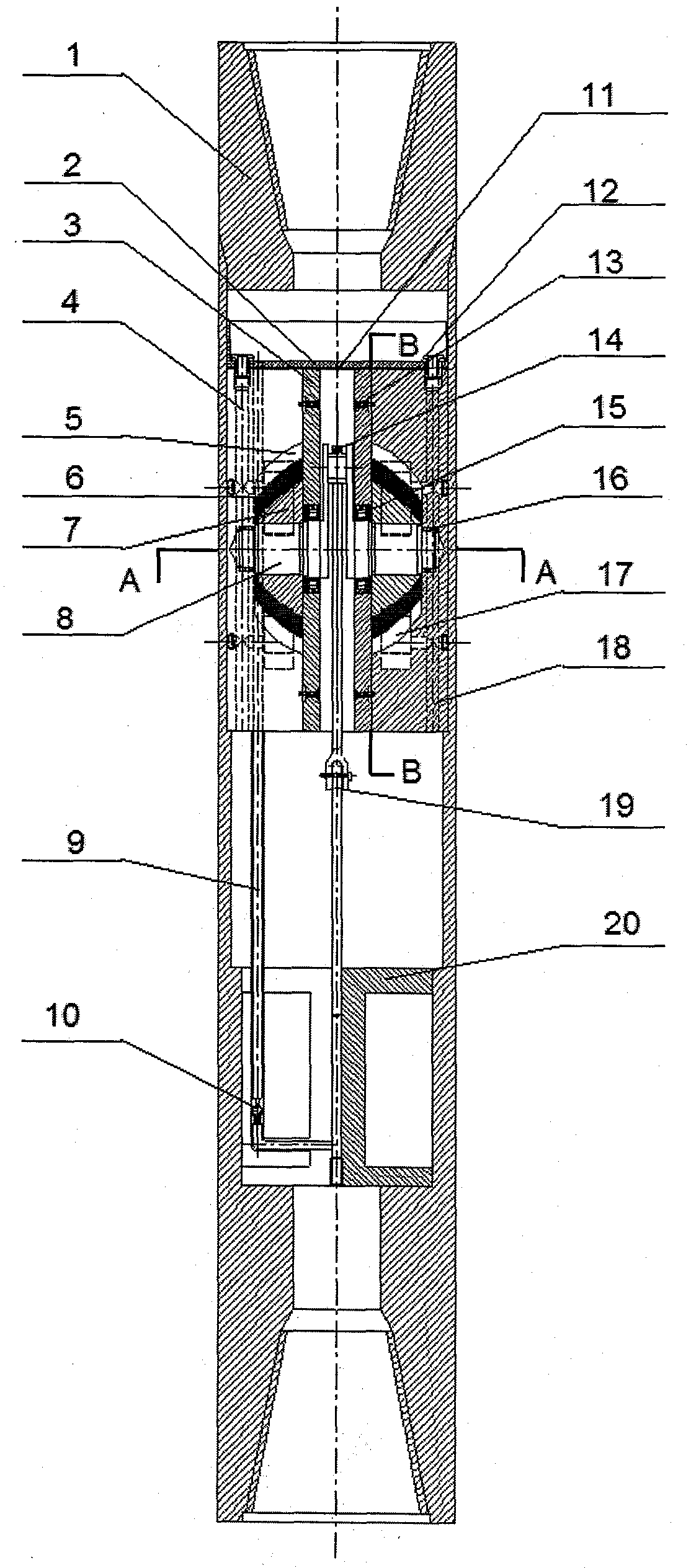 Leaf motor drive -type under well pressure voltage devices and methods
