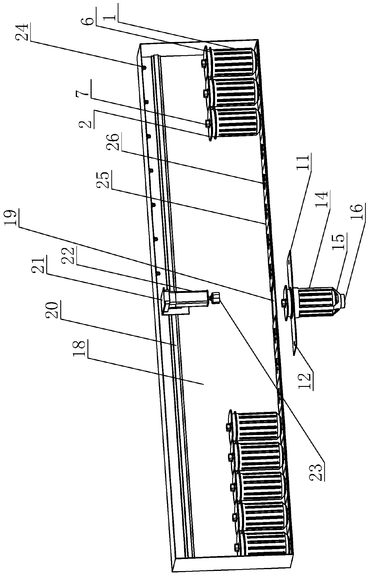 Continuous dosing type white ant monitoring device