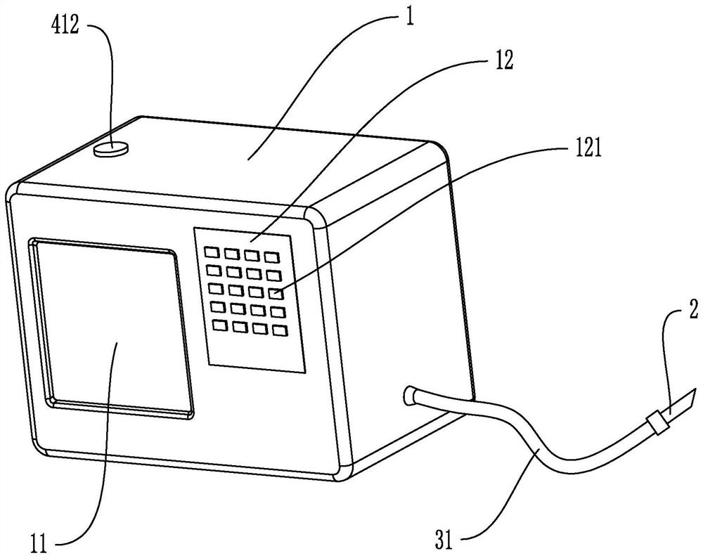 Therapeutic device for cyst sclerosis