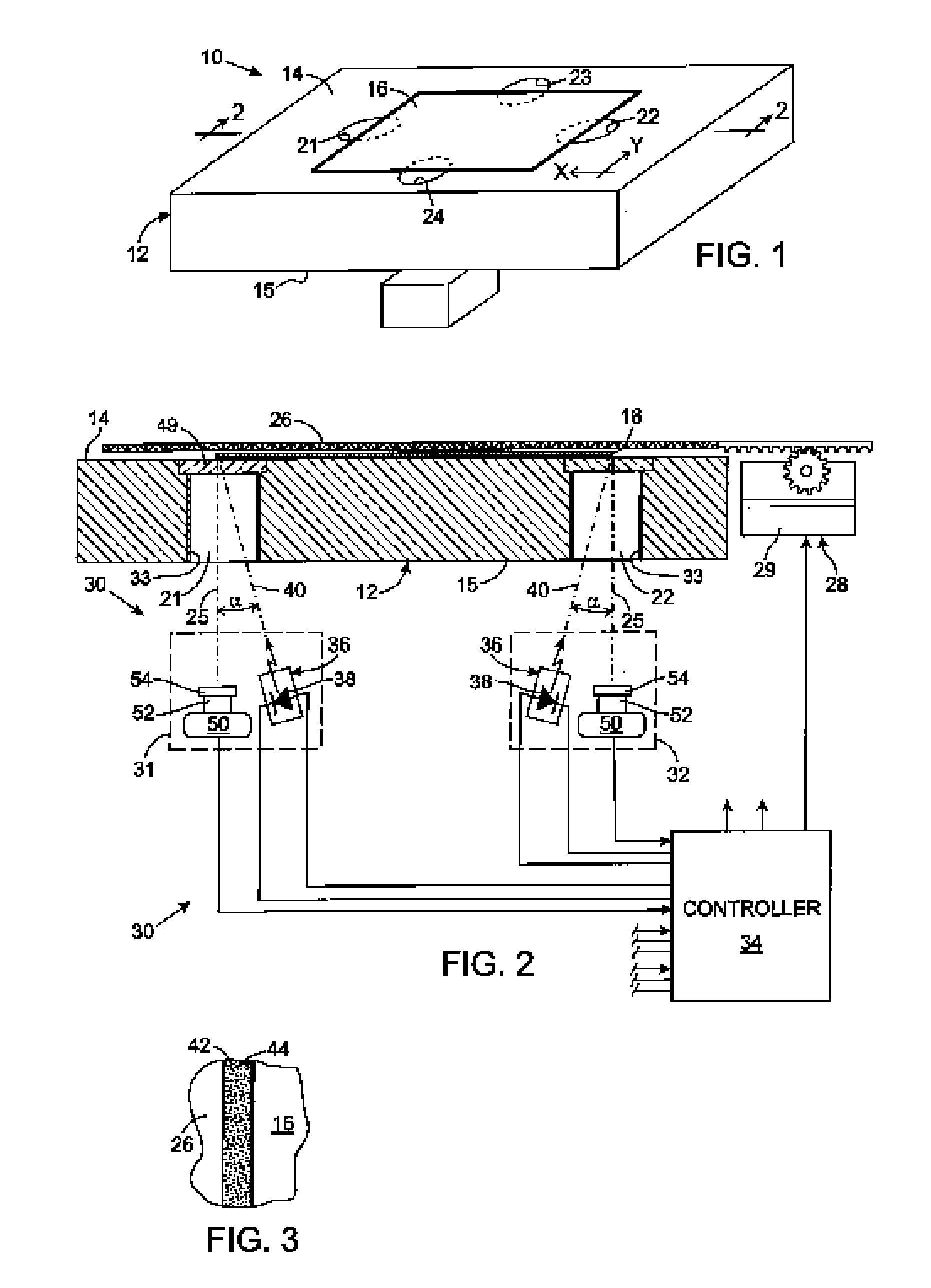 Direct illumination machine vision technique for processing semiconductor wafers