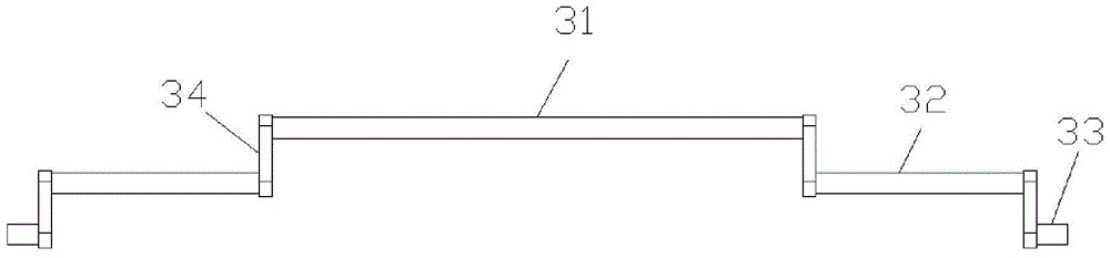 Double torsion rocker passive walker