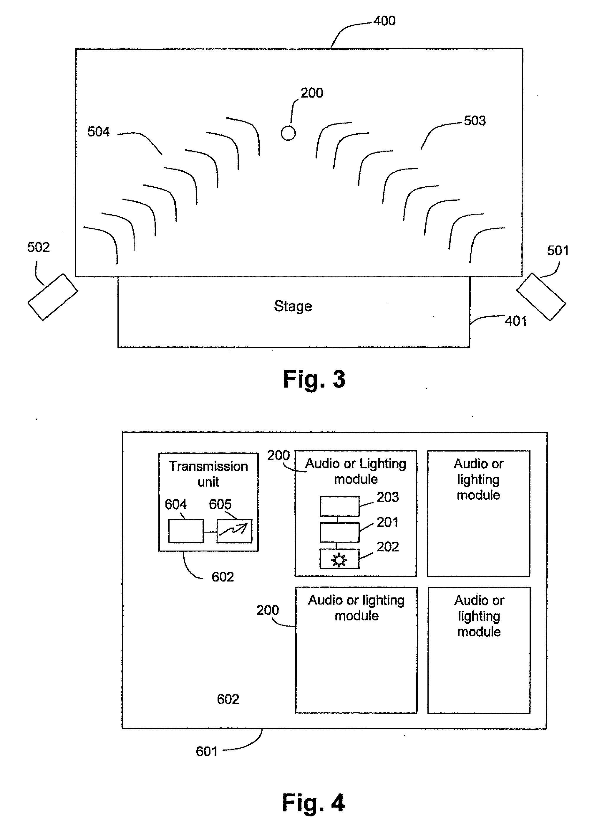 Method and device for providing auditory or visual effects