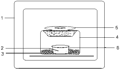 Pretreatment method used for effectively extracting volatile organic compound