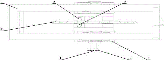 Active anti-blockage mechanism body