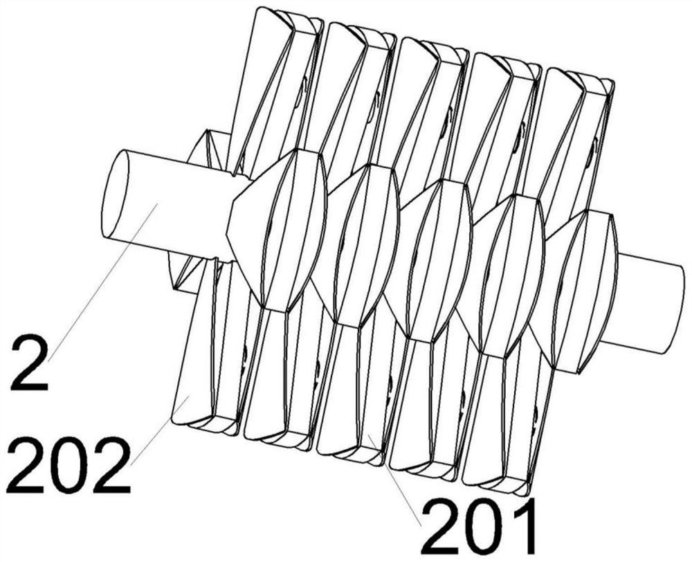 Rotary friction nanometer generator