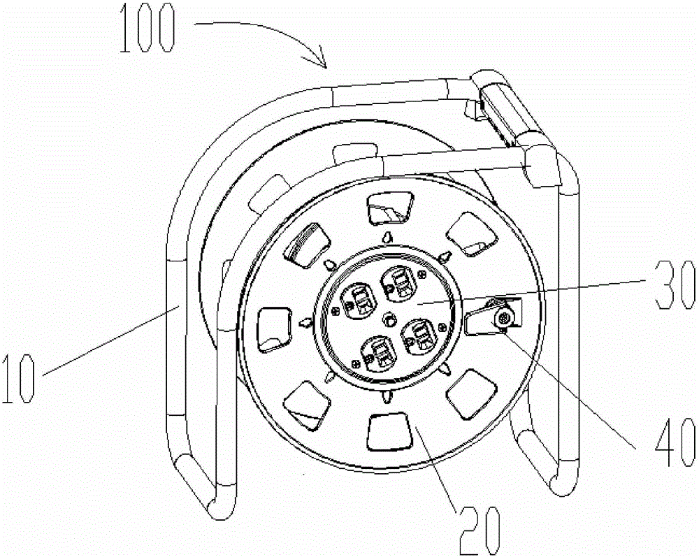 Portable wire reel