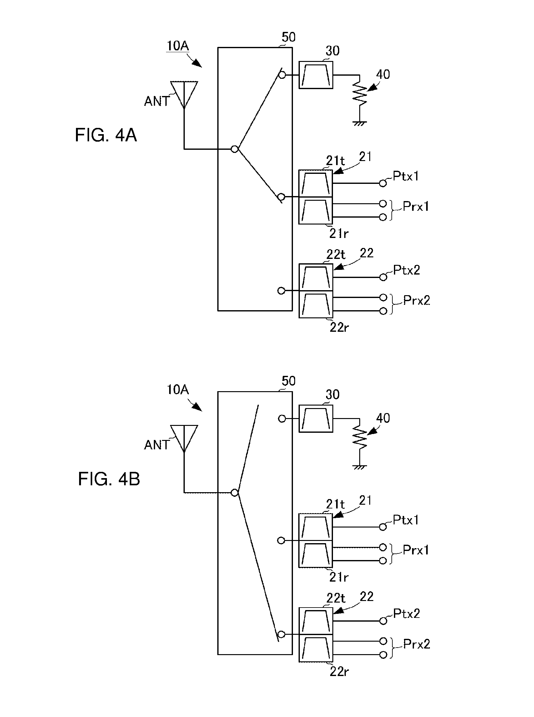 High-frequency front end circuit