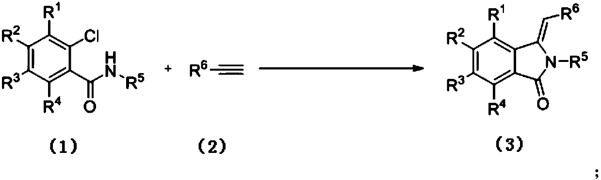 Preparation method of 3-methylene isoindole-1-one derivatives