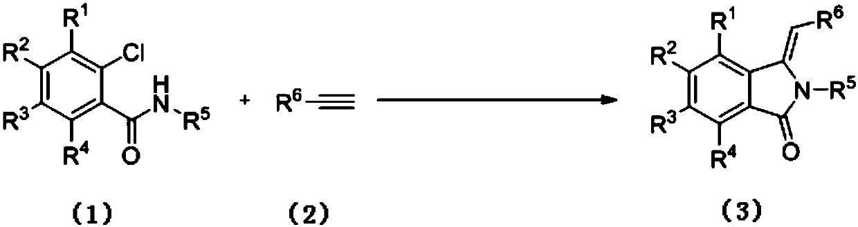 Preparation method of 3-methylene isoindole-1-one derivatives