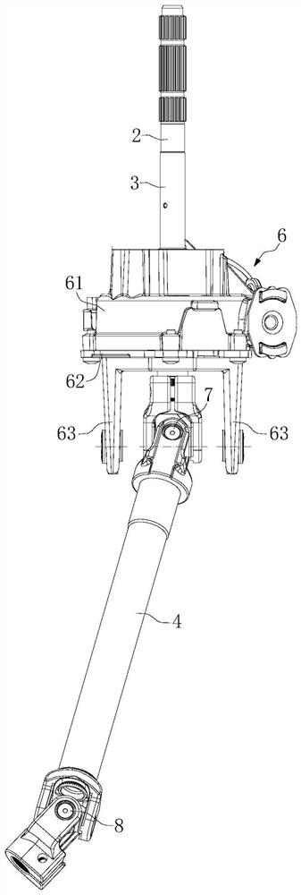 A steering system for an automobile