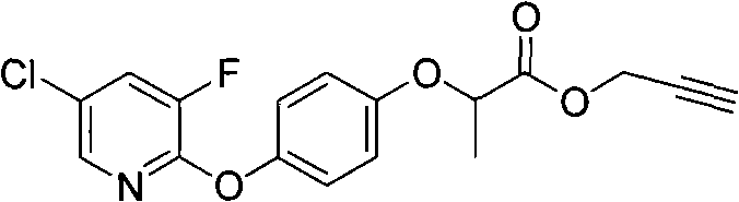 Pyridyloxy phenoxyalkanoic acids compound and application