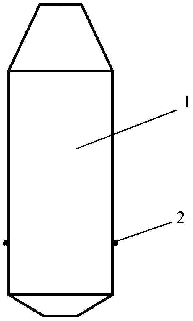 Simulation method of flow field and temperature field of shell gasifier based on cfd